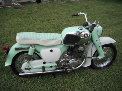 1965 Honda 305 dream #7