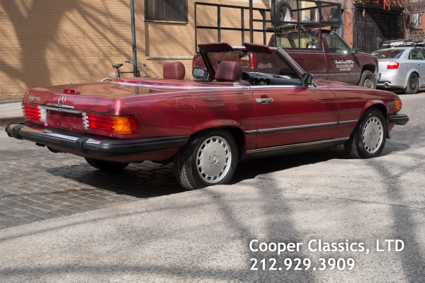 1989 Mercedes 560sl mpg #5