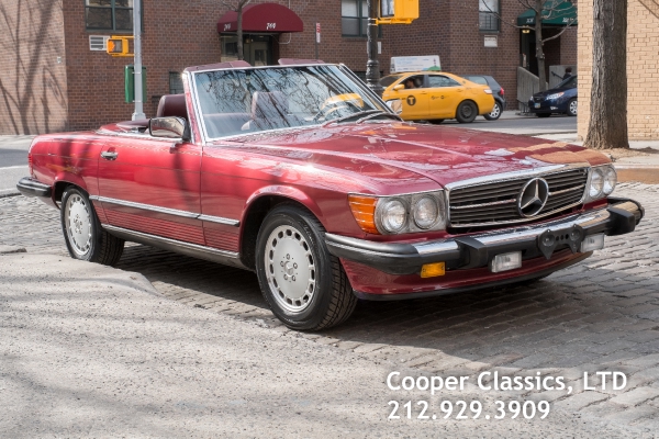 1989 Mercedes 560sl mpg #7